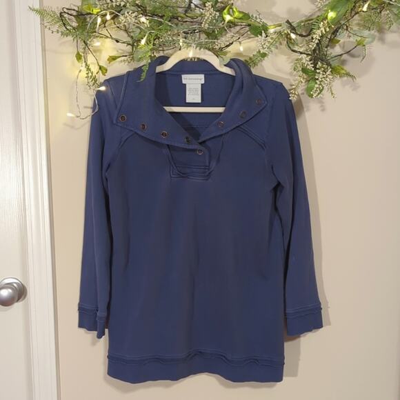 Soft Surroundings Blue Pullover Size Small - Picture 1 of 5